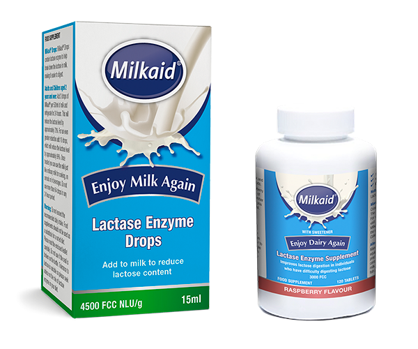 Milkaid при лактозна нетолерантност